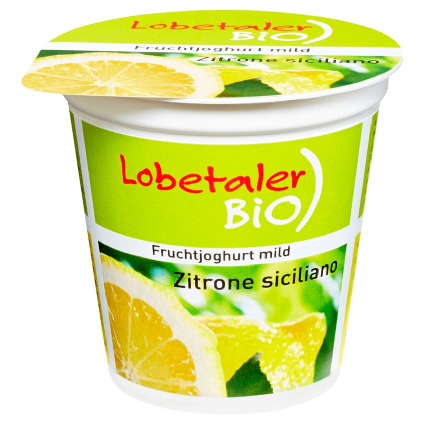 Lobetaler Bio-Joghurt Zitrone 150g